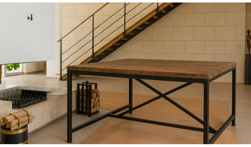 La combinación de acero y madera es una de las más versátiles y elegantes en diseño de interiores. Consulta los beneficios